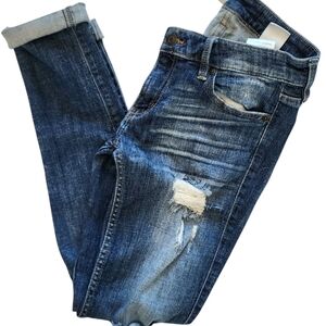 Eunina Skinny Distressed Jeans Size 3